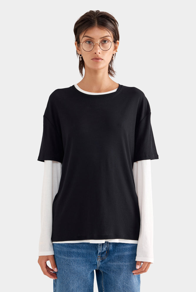 Lightweight Cotton T-Shirt - White