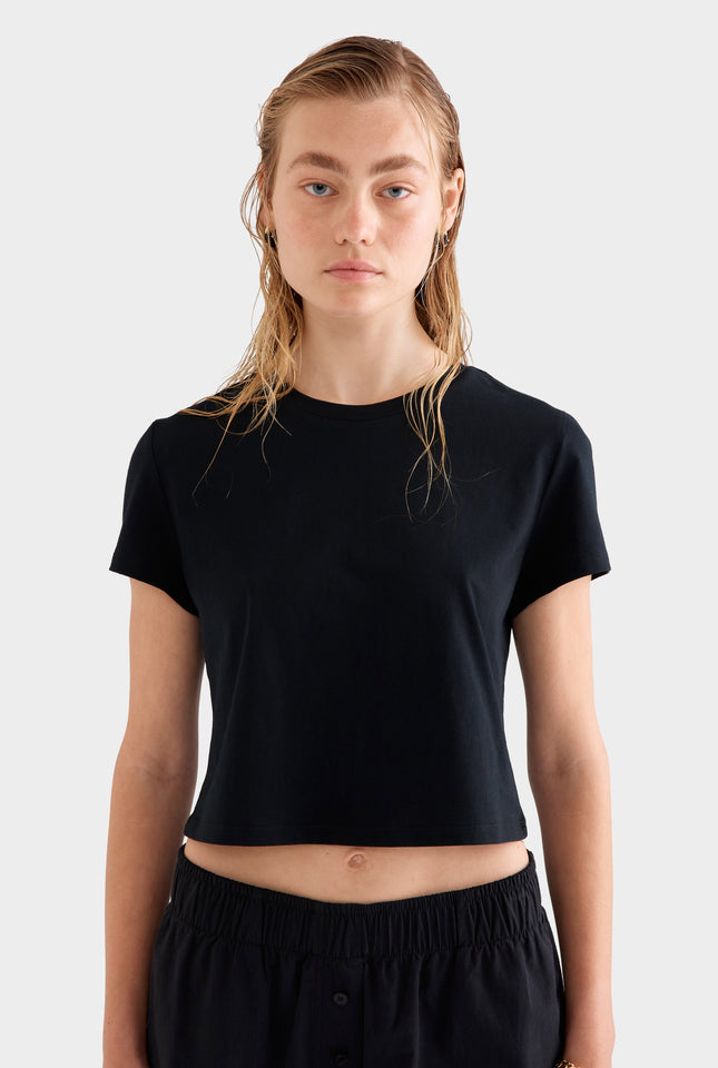 Baby Tee -  Black