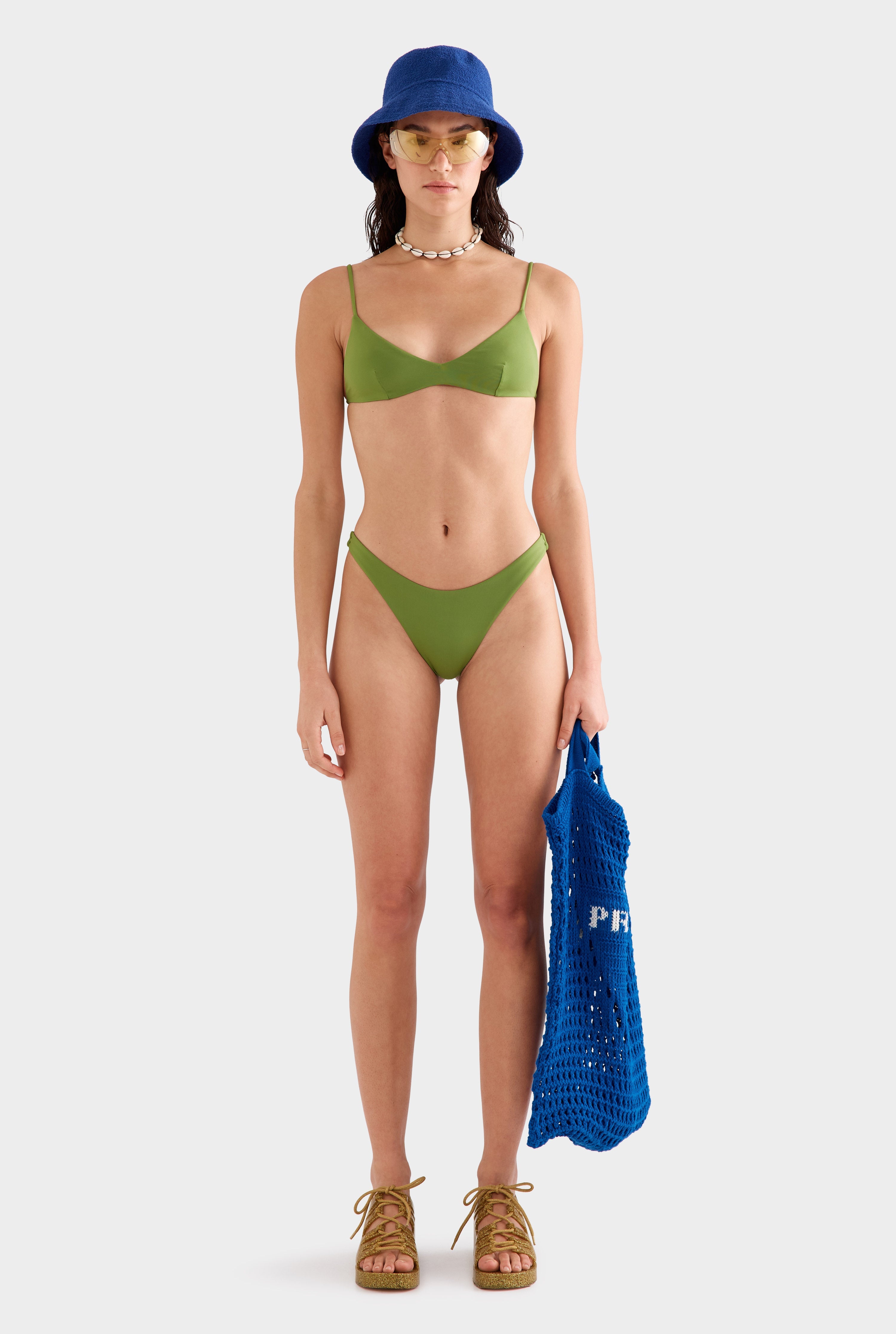 Bralette Swim Top -  Cactus