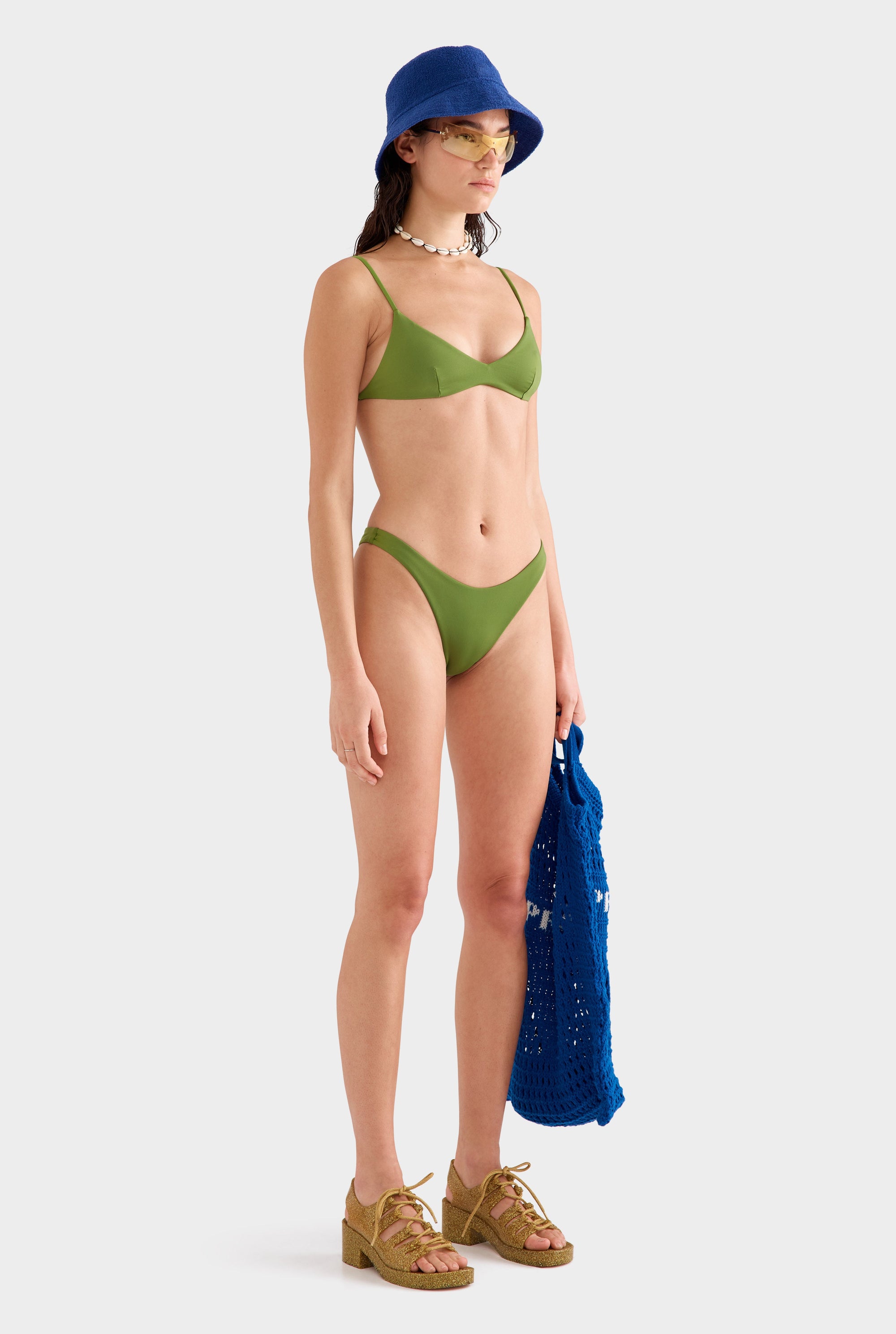 Bralette Swim Top -  Cactus