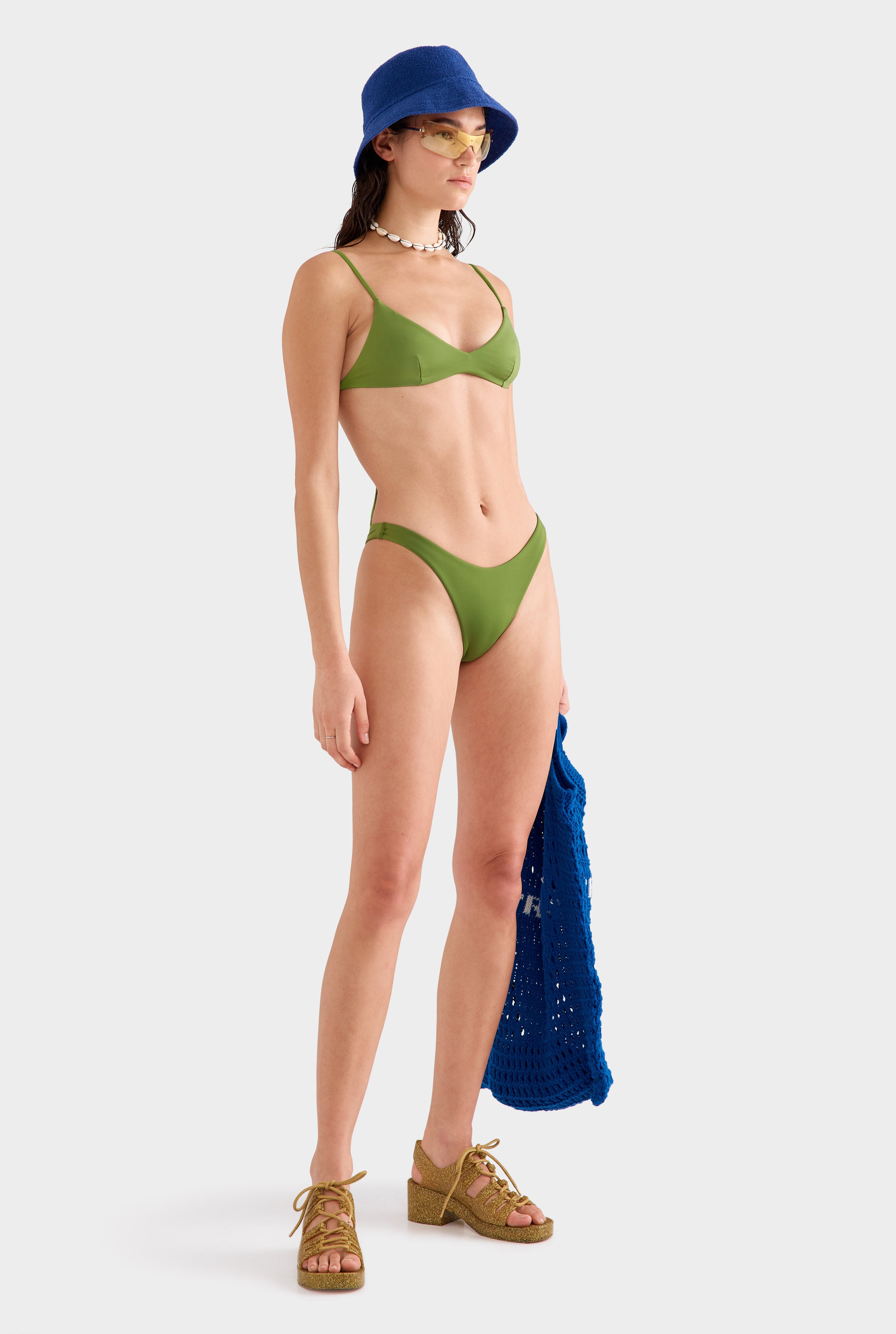 Bralette Swim Top -  Cactus