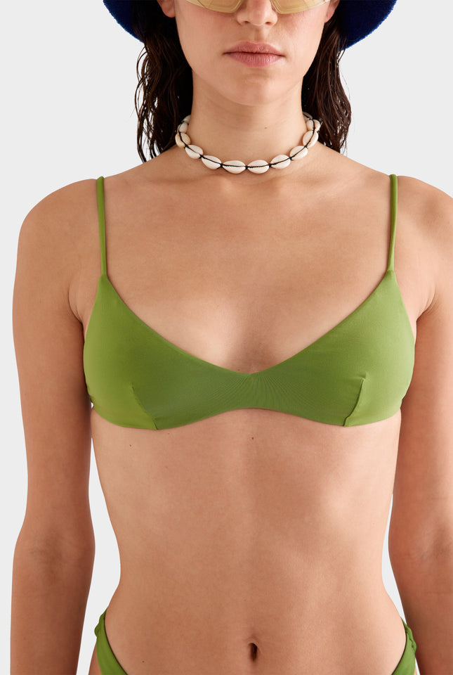 Bralette Swim Top -  Cactus