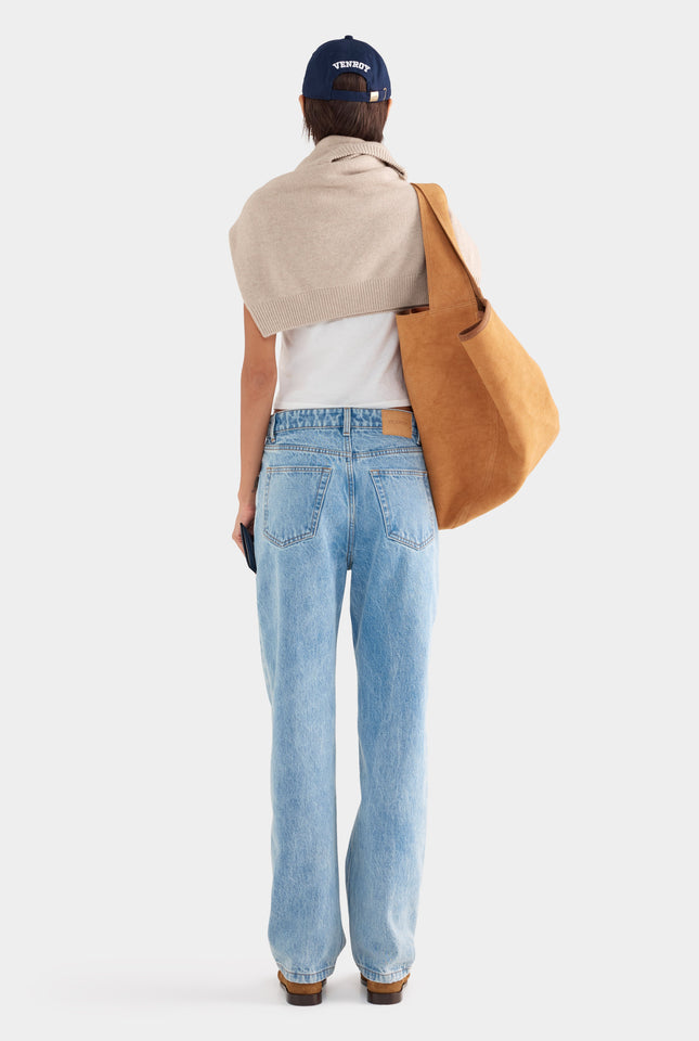 Straight Leg Jean - Light Blue