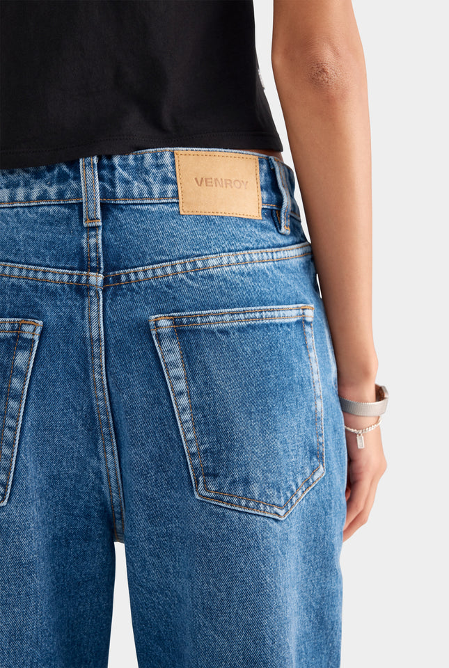 Straight Leg Jean - Mid Indigo
