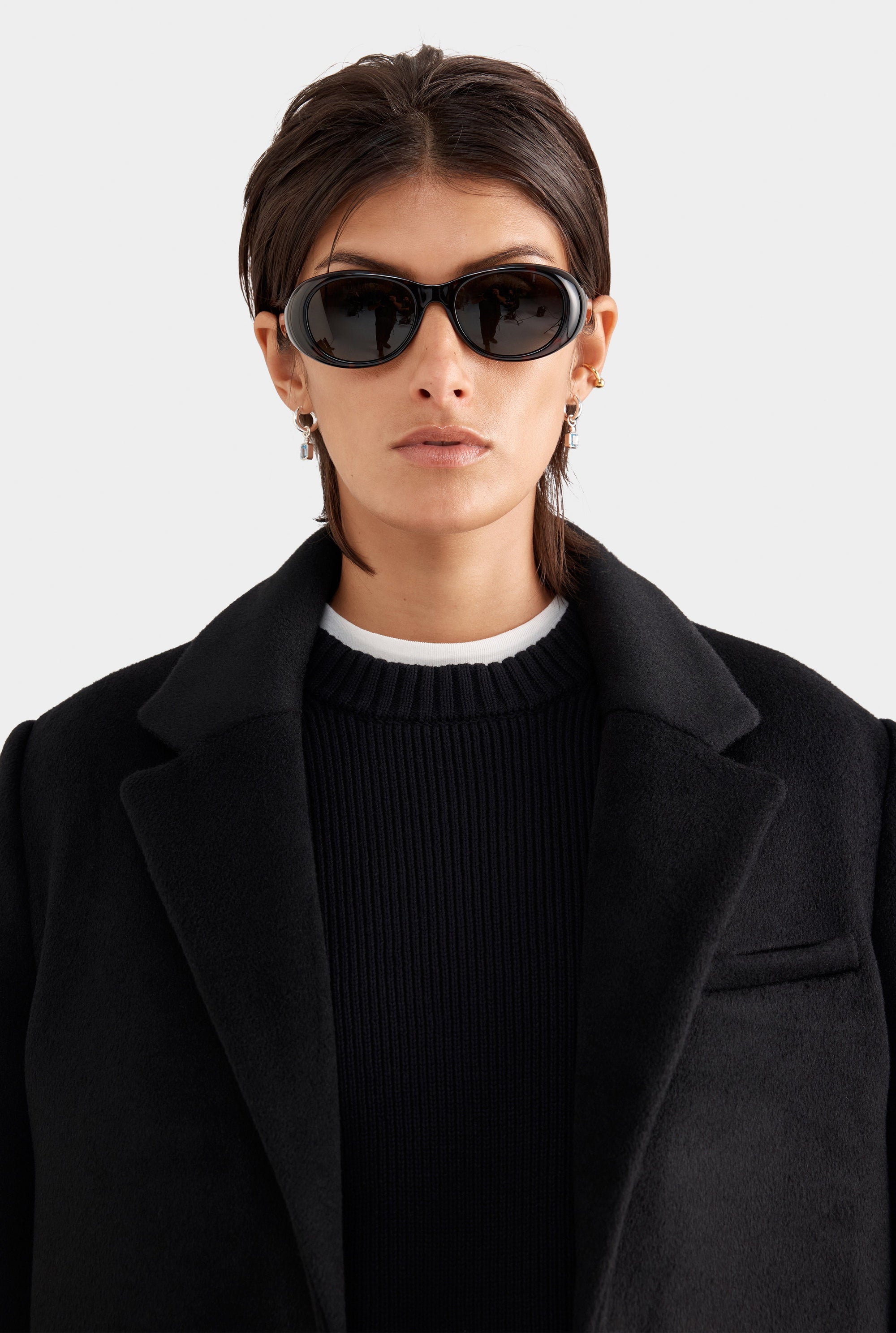 Wool Coat - Black