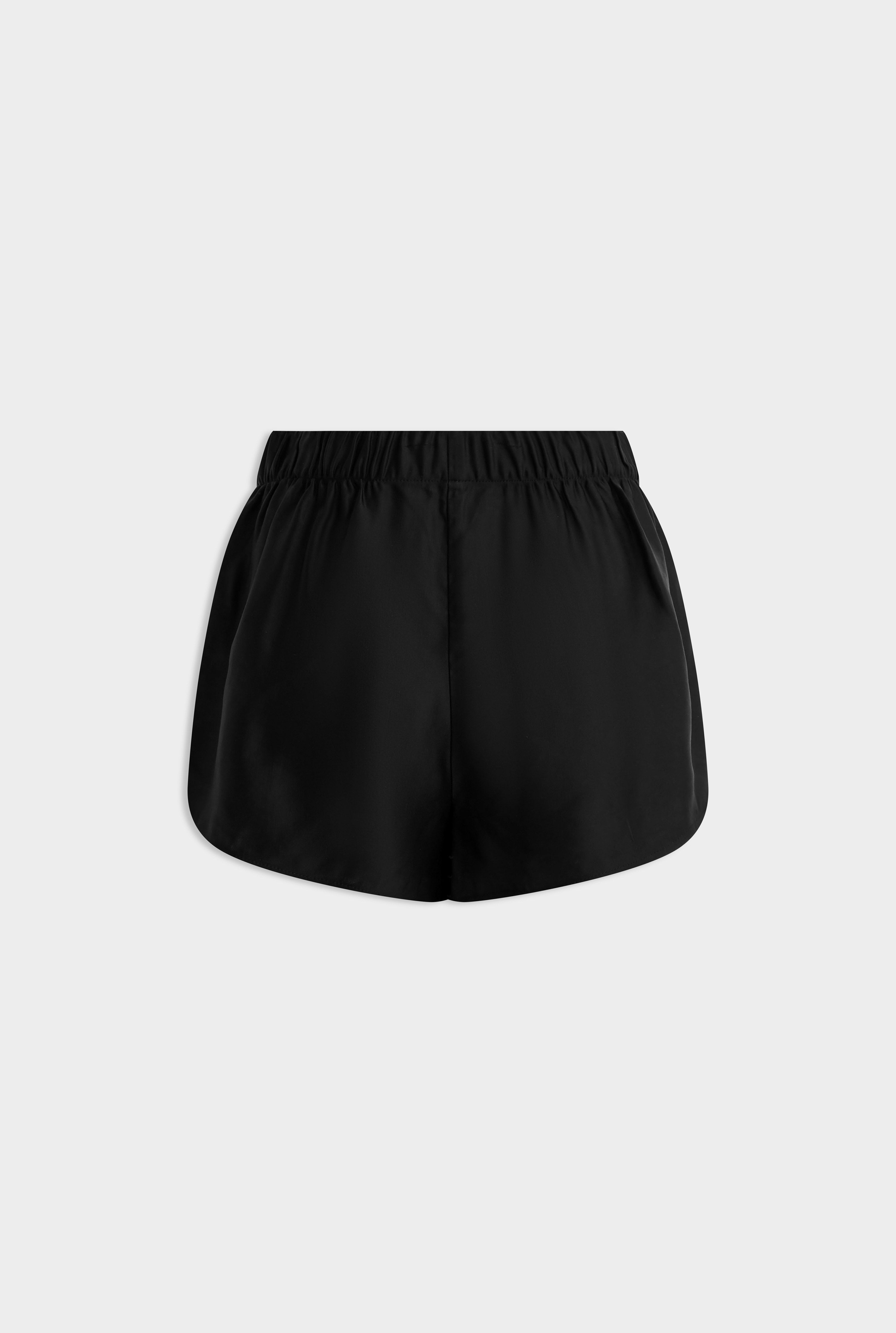 Drapey Boxer Short - Black