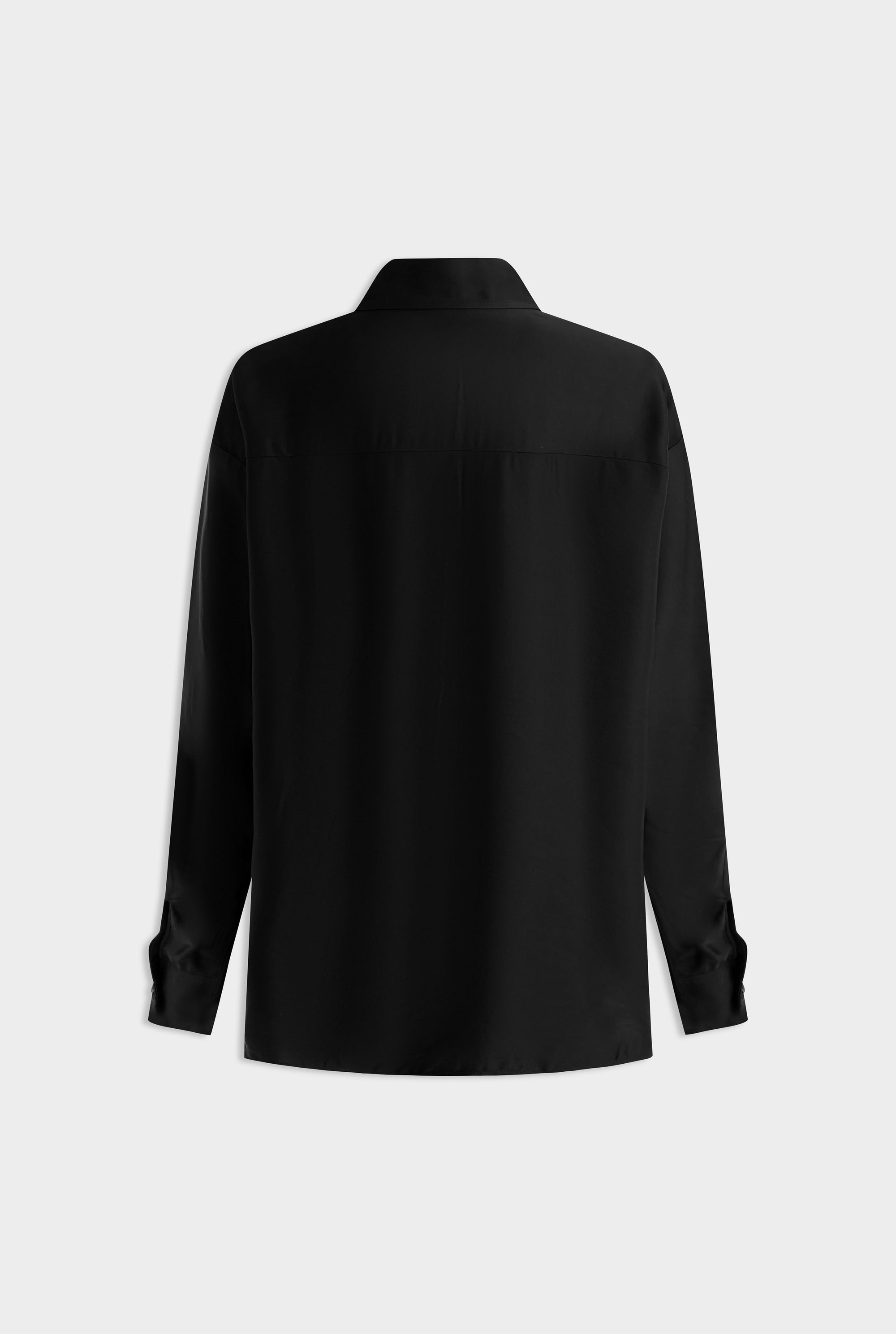 Drapey Relaxed Shirt - Black