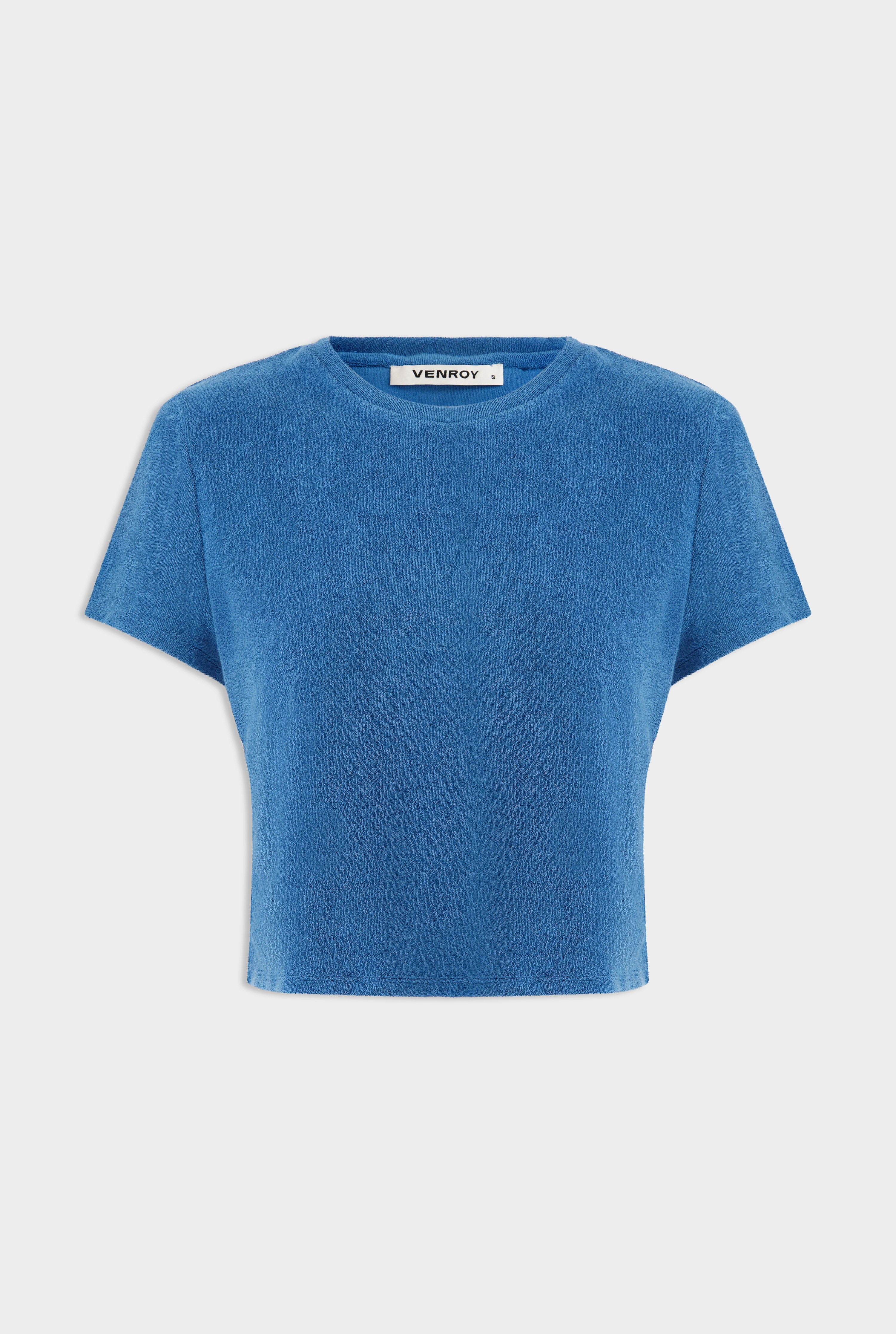 Terry Baby Tee - Athens Blue