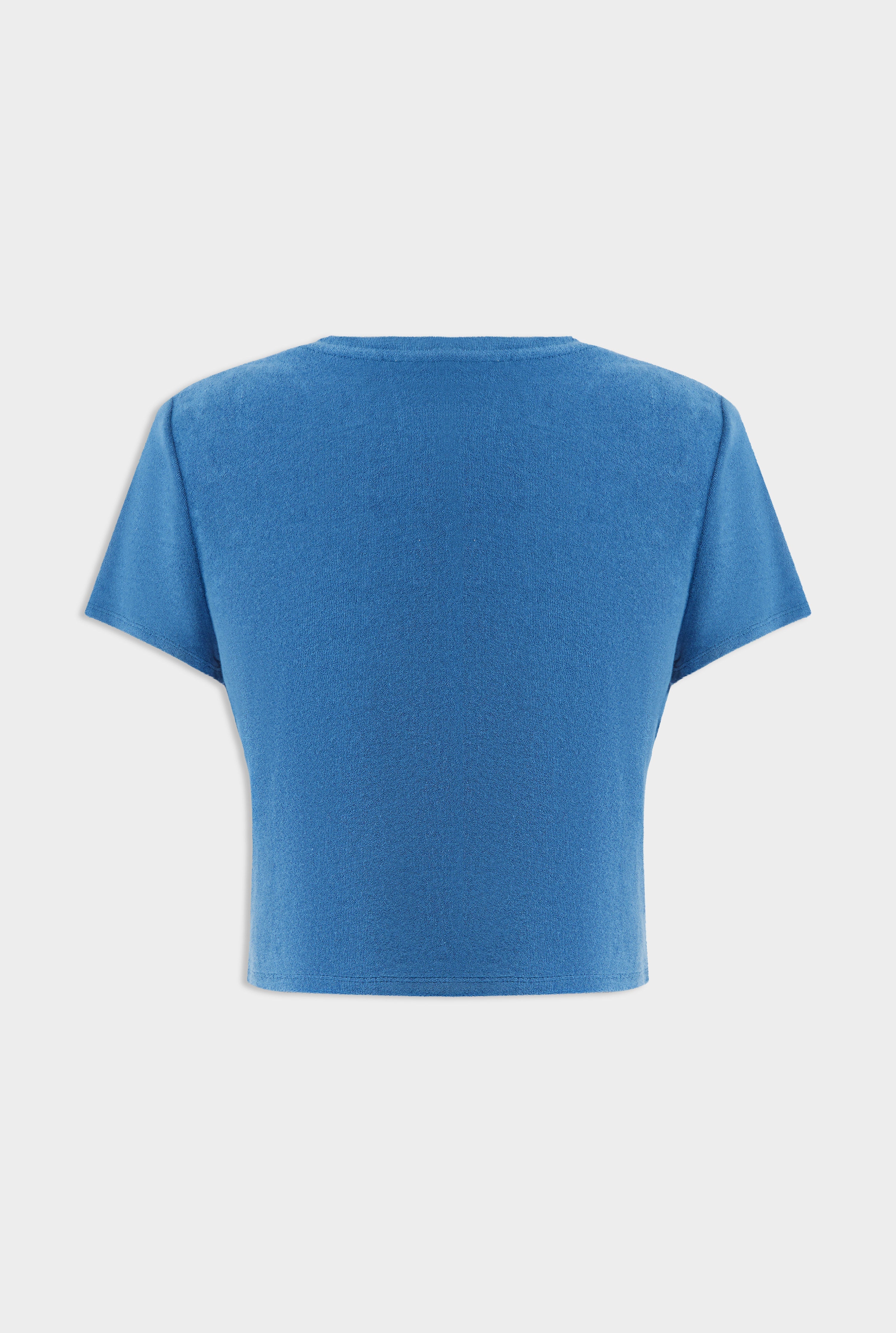 Terry Baby Tee - Athens Blue