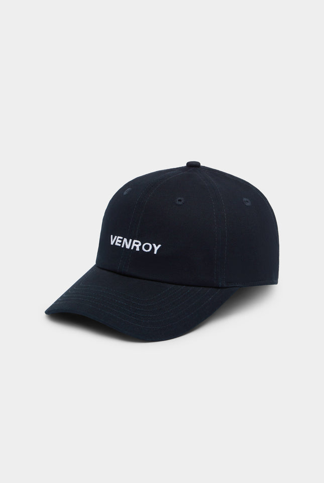 Venroy Cotton Logo Cap - Navy