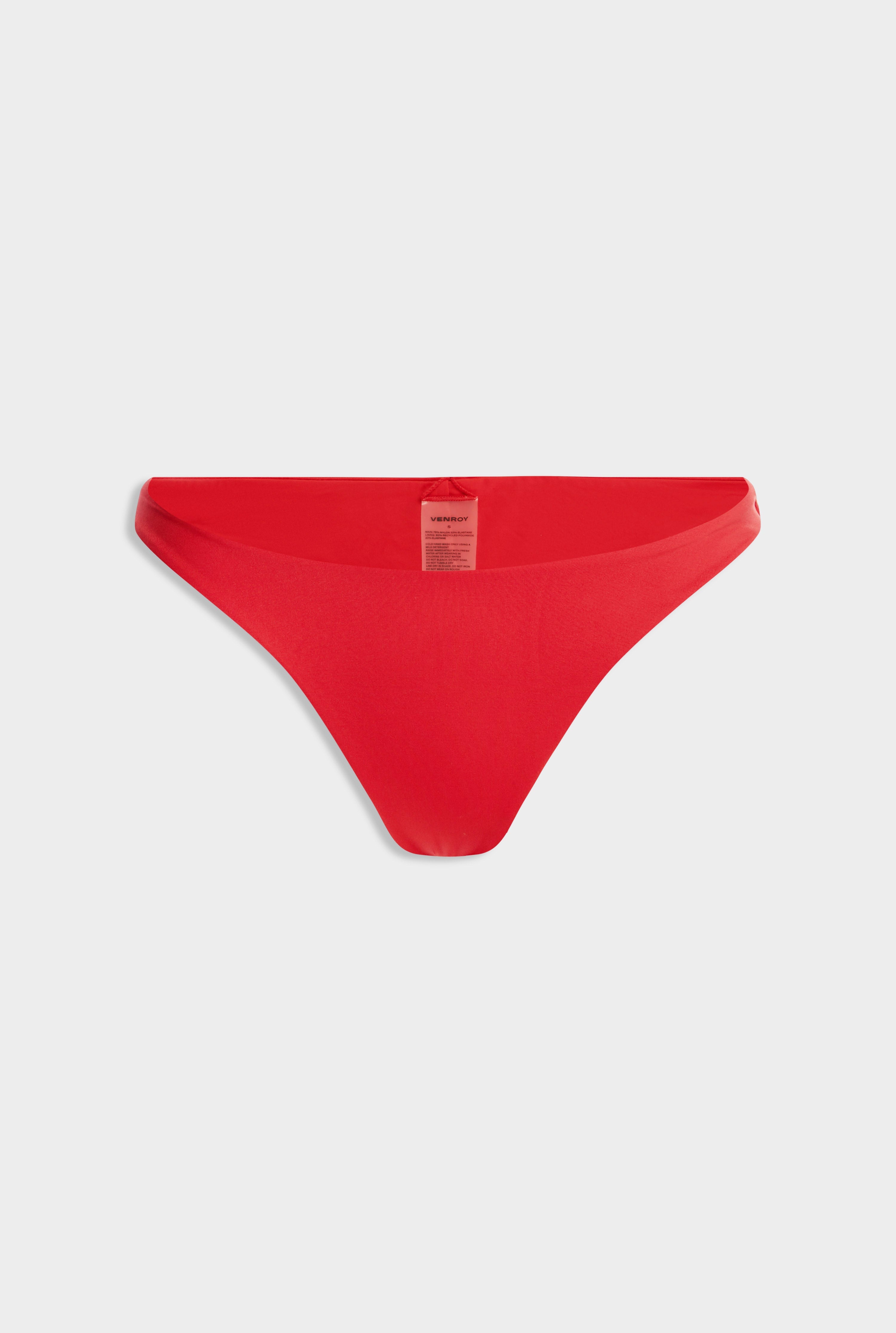 High Cut Bikini Brief - Red