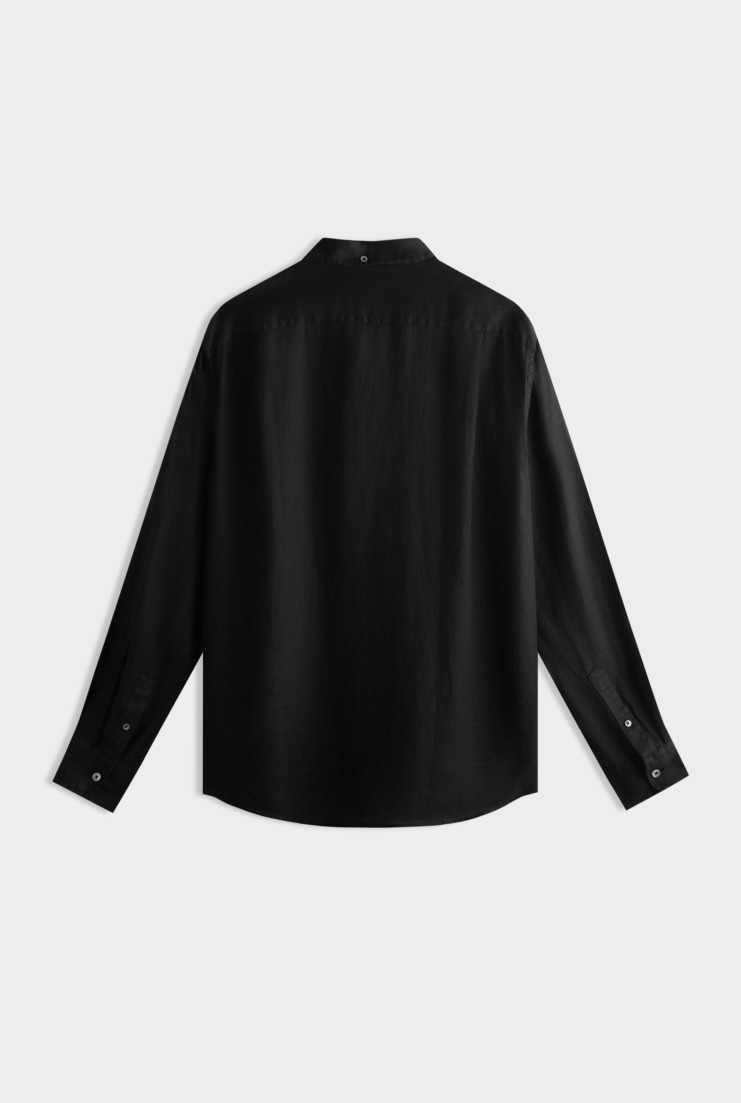 Linen Shirt - Black