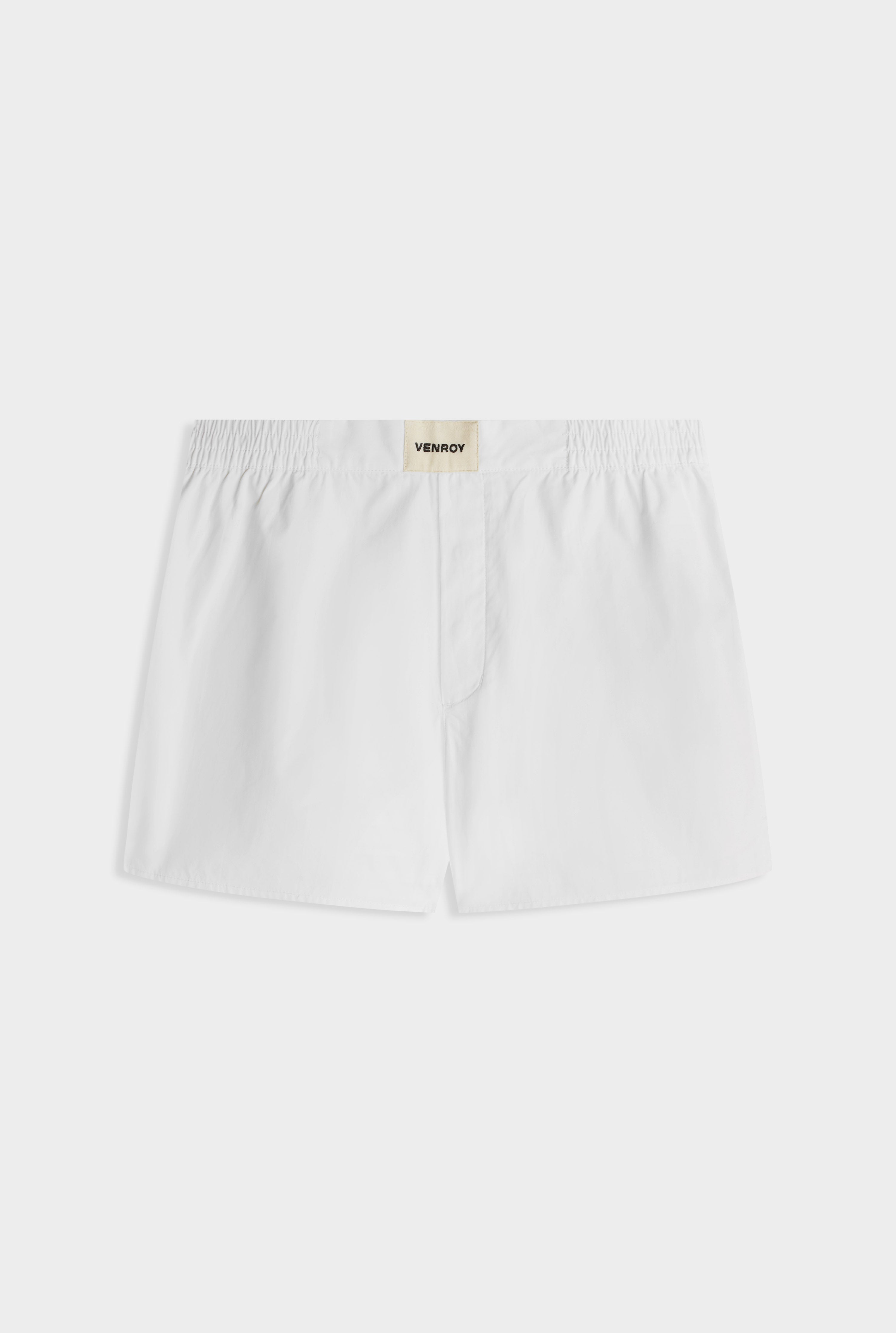 Cotton Boxer Short - White