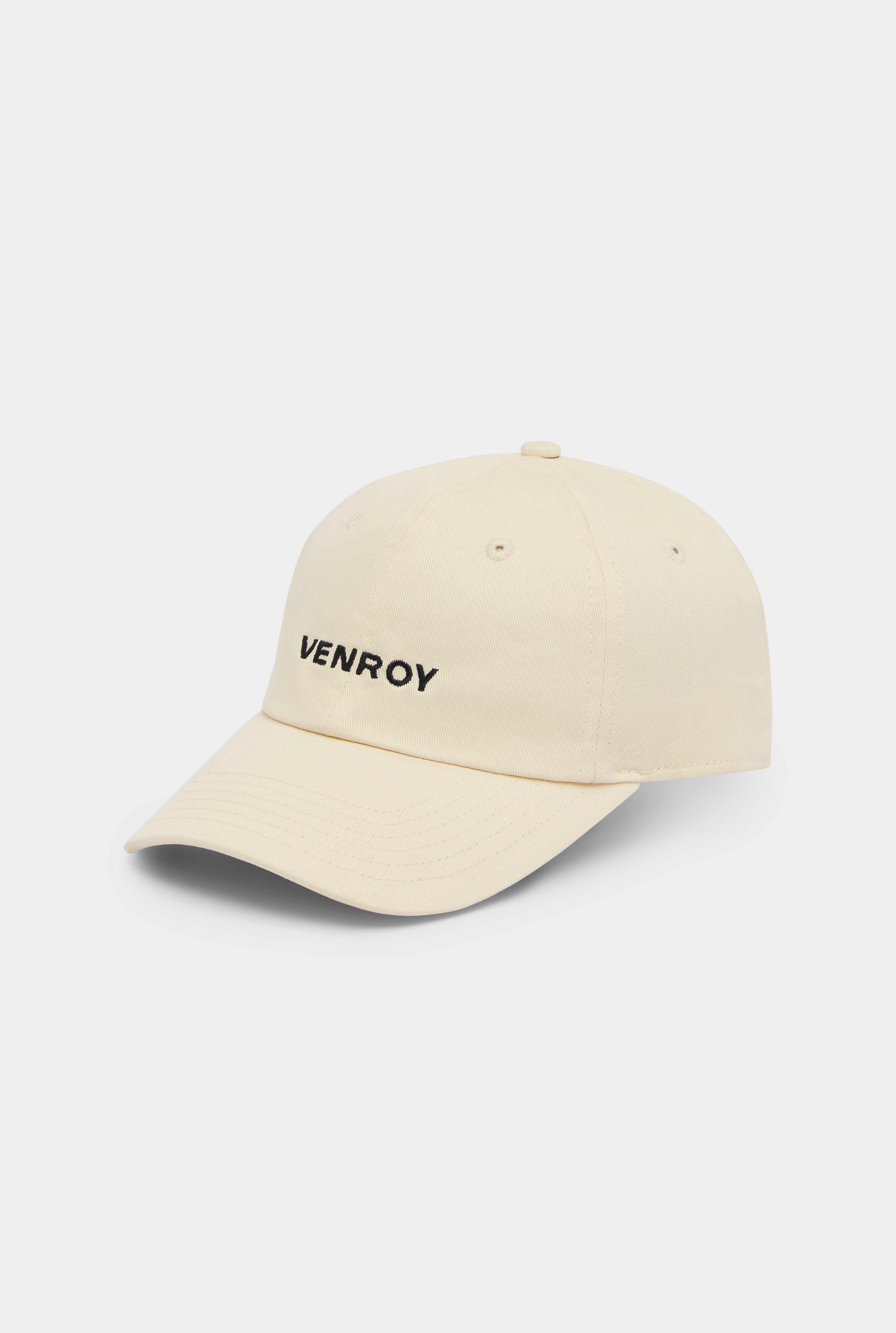 Venroy Cotton Logo Cap - Sand