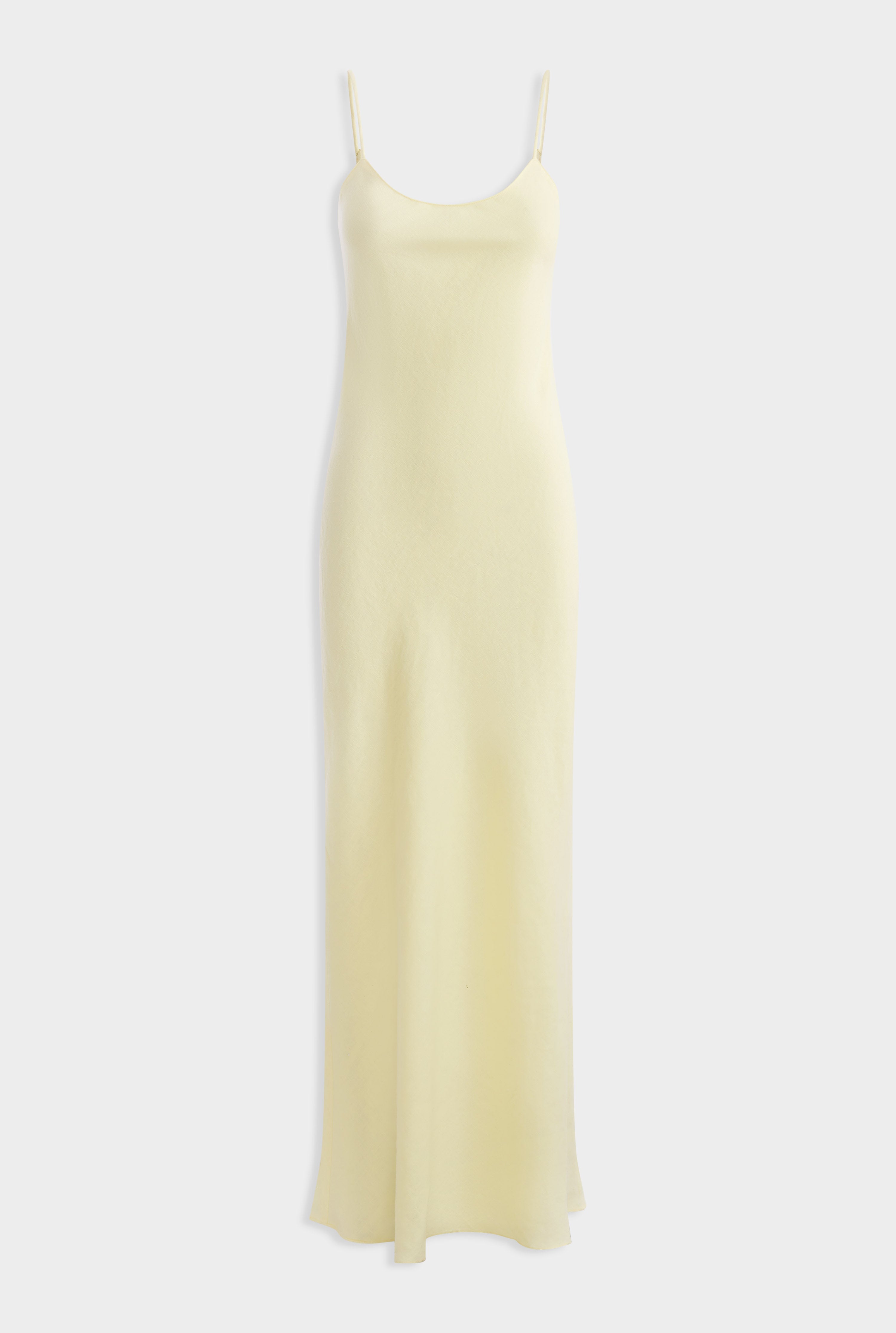 Linen Slip Dress -  Buttermilk