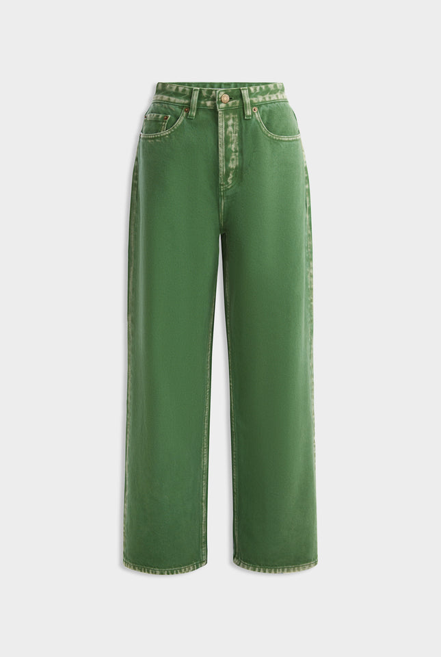 Relaxed Denim Jean -  Cactus