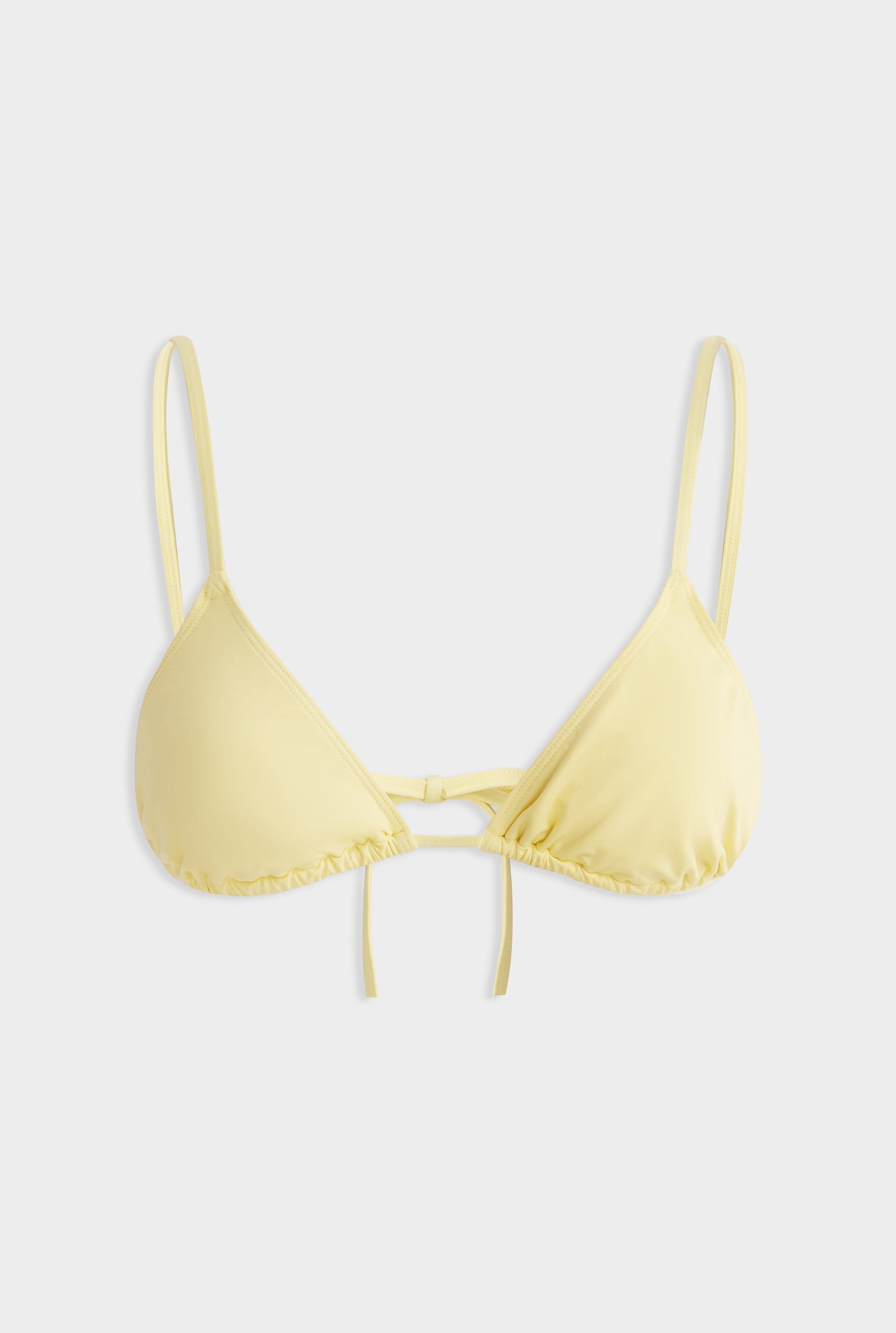 Triangle Bikini Top -  Banana