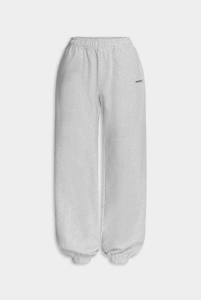 Fleece Track Pant - Grey Marl