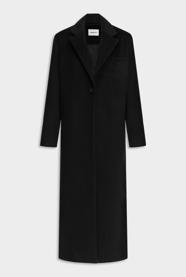 Wool Coat - Black