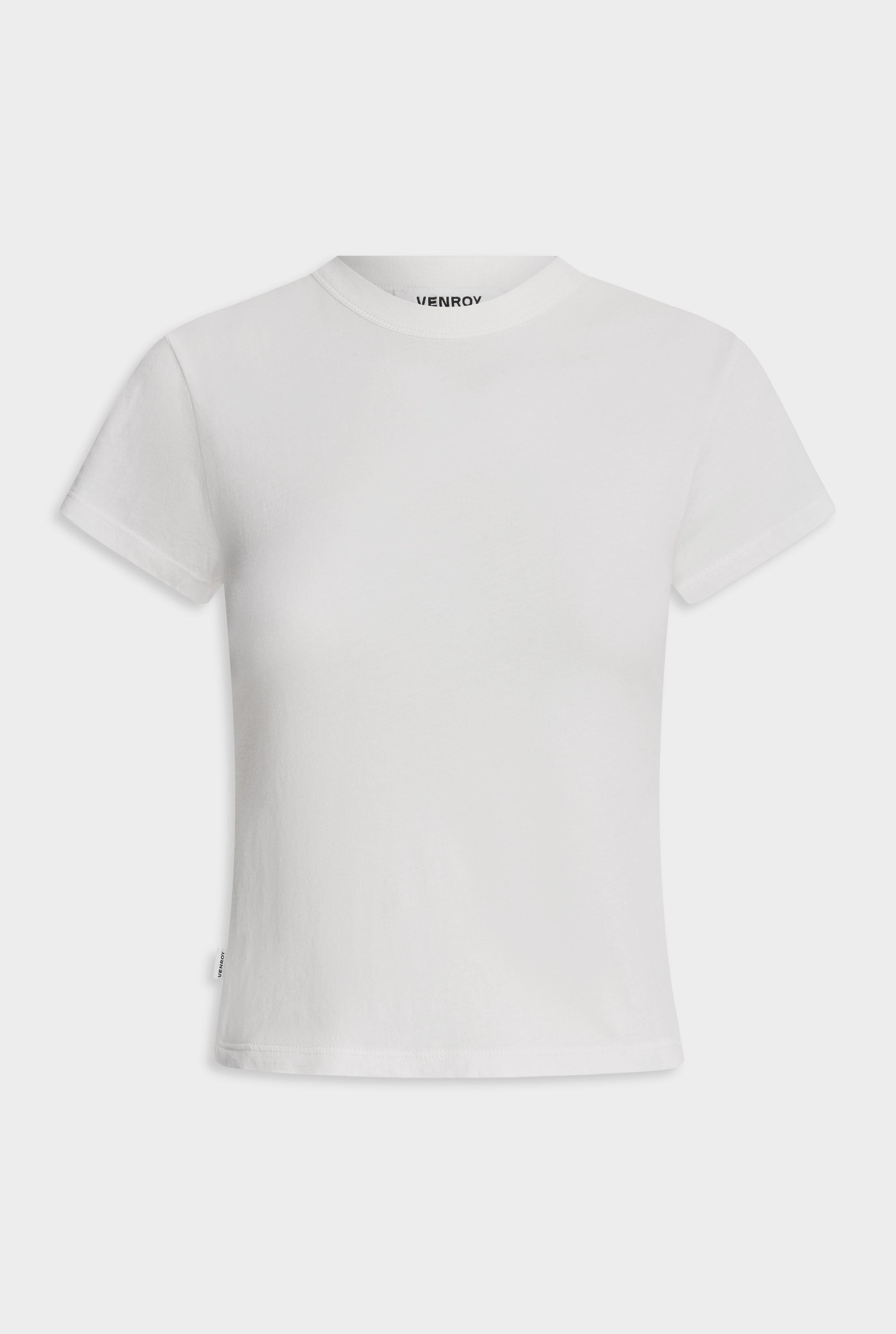 Lightweight Cotton Baby Tee - White