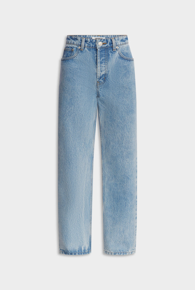 Straight Leg Jean - Light Blue